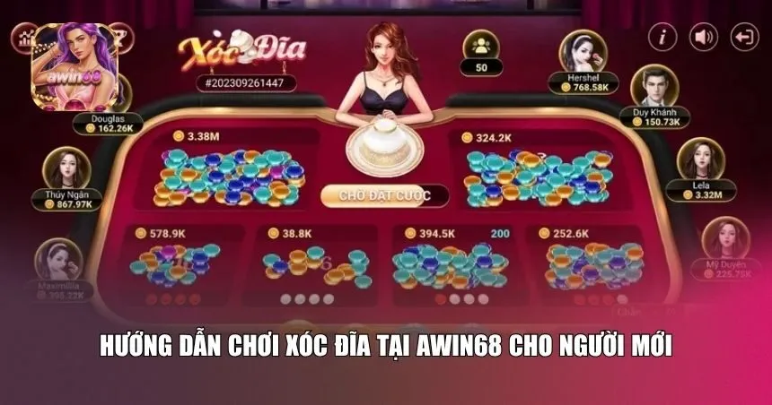 Hướng dẫn chi tiết cách tham gia và đặt cược xóc đĩa tại Awin68
